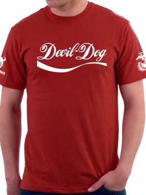 devil dog t shirt