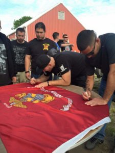 Devil Dog Shirts Community at Warrior Reunion Foundation Event