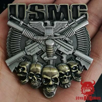 Colonel Marine Corps Rank Challenge Coin