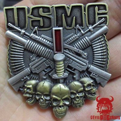 Chief Warrant Officer 5 Marine Corps Rank Challenge Coin