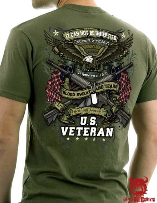 US Veteran Forever I Will Hold the Title Shirt