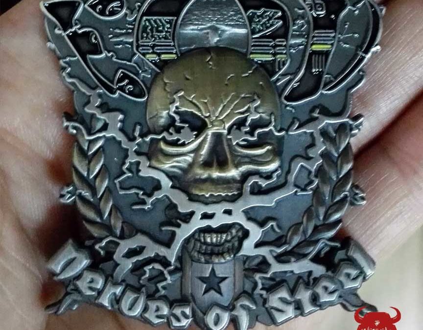 EOD Explosive Ordnance Disposal Veteran Challenge Coin