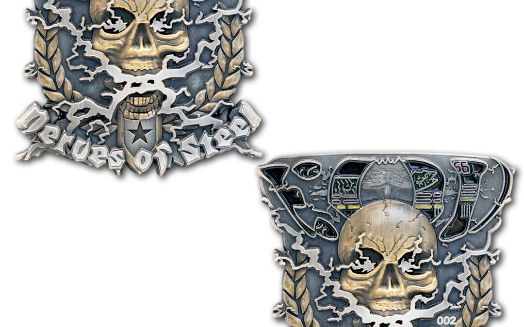 EOD Explosive Ordnance Disposal Veteran Collectible Challenge Coin