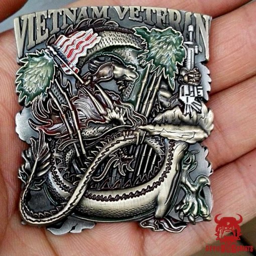 Vietnam Veteran Military Coin