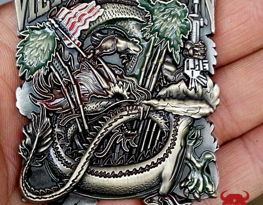 Vietnam Veteran Collectible Challenge Coin