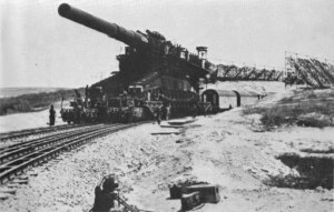German "Schwerer Gustav" 800mm Cannon  USMC Artillery 