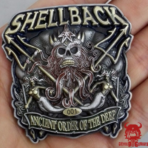 Shellback Ancient Order of the Deep Coin