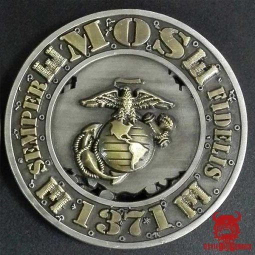 USMC 1371 Combat Engineer Marine Corps Coin