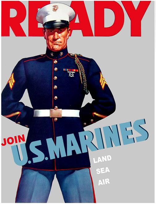 US Marine Corps Recruiter