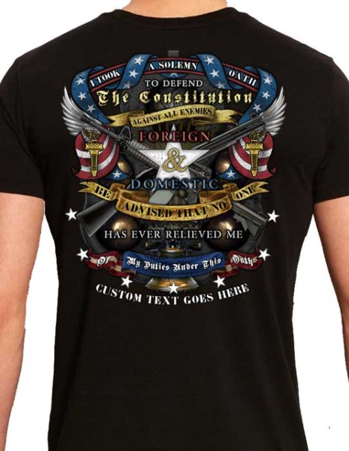 Oath to the US Constitution Shirt