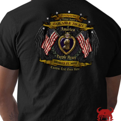 Marine Corps Purple Heart Shirt