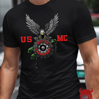 USMC Motor T Shirt