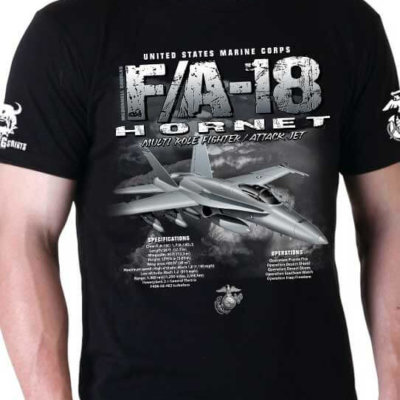 US Marine Corps F/A-18 Hornet Shirt