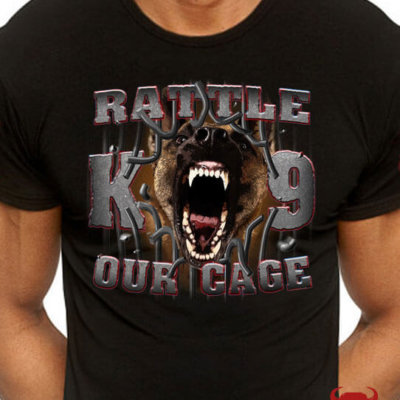 Marine Corps Rattle our Cage K-9 Shirt