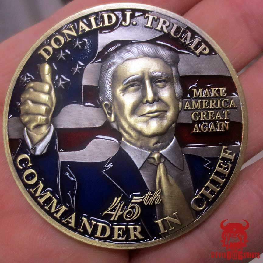US President Donald Trump Commemorative Coin Collection Coins Souvenir Gifts BN 