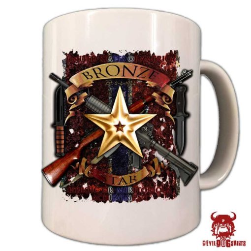 Bronze Star Coffee Mug