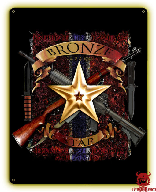 Bronze Star Poster