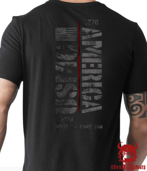 USMC America What We Fight For Shirt