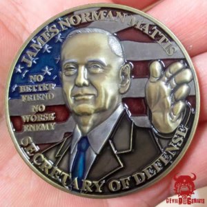 James Norman Mattis Secretary of Defense Coin 