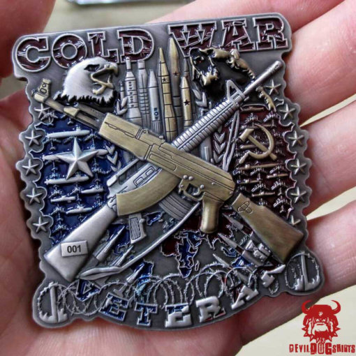 US Military Cold War Veteran Challenge Coin