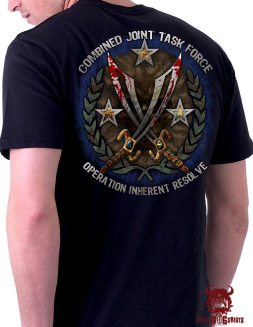 Operation Inherent Resolve One Mission Many Nations Marine Corps Shirt