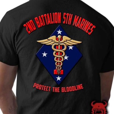 2nd Battalion 5th Marines Protect The Bloodline Marine Corps Shirt