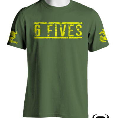 marine six fives tshirt