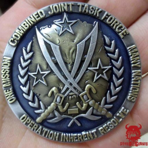 Operation Inherent Resolve Marine Corps Challenge Coin