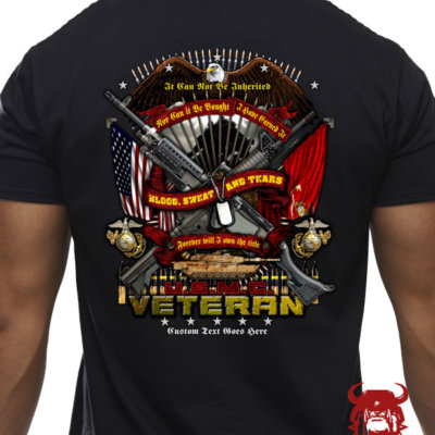 USMC Mortarman We Bring the Rain Marine Corps Shirt
