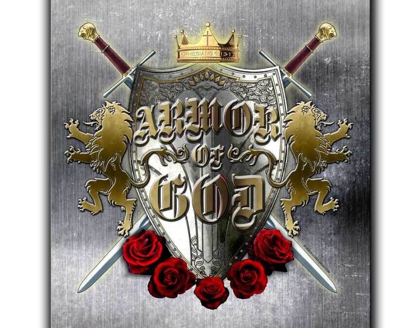 Armor Of God Ephesians 6:10–18 Military Veteran Custom 12 x 15 Inch Vintage Sign