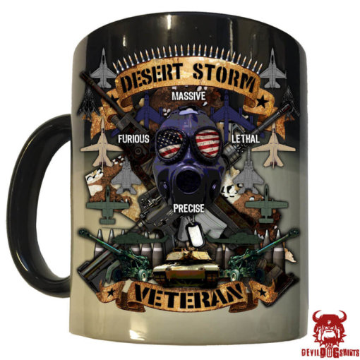 Operation Desert Storm Veteran Lava Mug