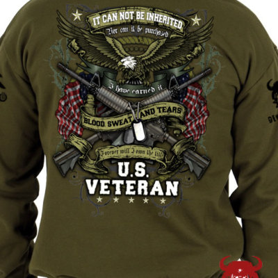 US Veteran Forever I Will Hold the Title Hoodie