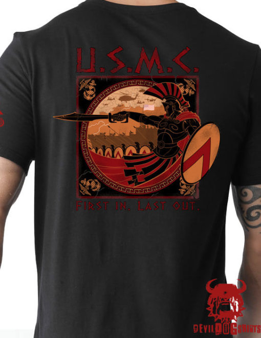 First In Last Out MEU Expeditionary Marine Corps Youth Shirt