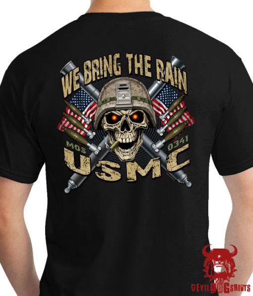 USMC-We-Bring-the-Rain-MOS-0341-marine-corps-shirt