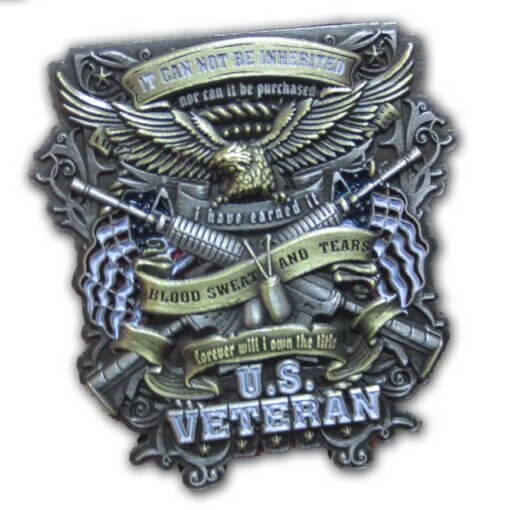 US Veteran Marine Corps Lapel Pin Front