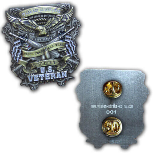 US Veteran Marine Corps Lapel Pin
