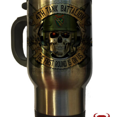 4th Tank Battalion Marine Corps Travel Mug