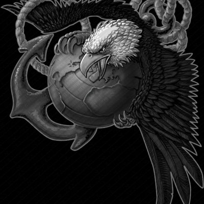 Eagle Globe And Anchor Marine Corps Decal