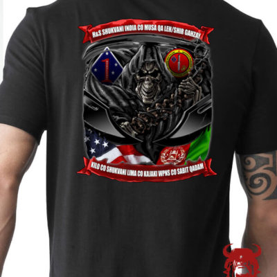 USMC 3-7 Kilo Company Custom Marine Corps Shirt