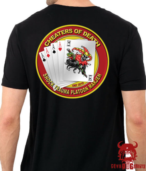 USMC C Surgical Co Custom Marine Corps Shirt