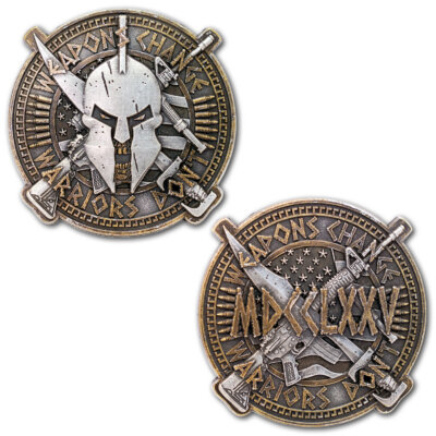 Weapons Change Warriors Don't Marine Corps Challenge Coin