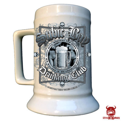 Subic Bay Drinking Club Marine Corps Beer Stein