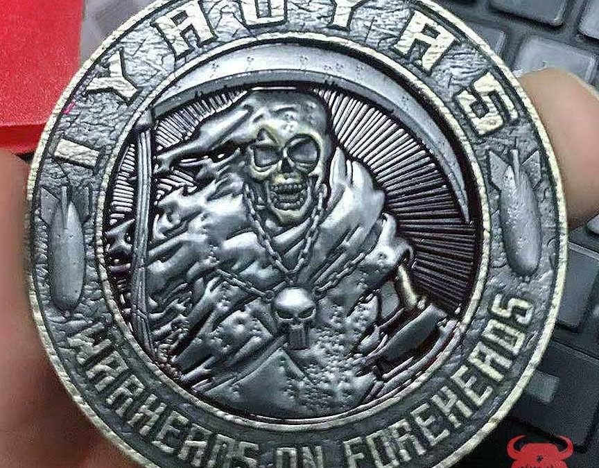 IYAOYAS Warheads On Foreheads Veteran Coin