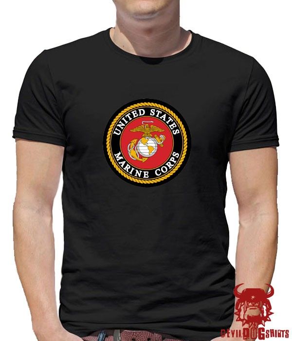 USMC Seal Marine Corps Shirt | Marine Corps Shirts for Men