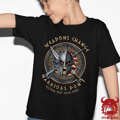Weapons Change Warriors Don't Marine Corps Youth Shirt