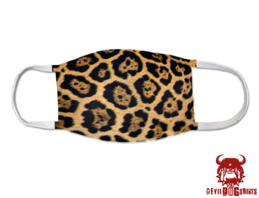 Jaguar Spots Animal Print Marine Corps Covid Mask