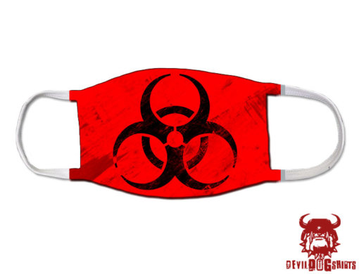 Bio Hazard Quarantine USMC Marine Corps Covid Mask