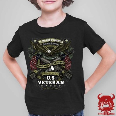 US Veteran Marine Corps Youth Shirt