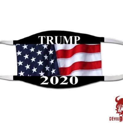 Donald Trump Political 2020 Campaign Covid Mask