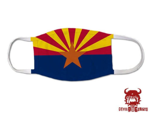Arizona US State Flag Covid Mask